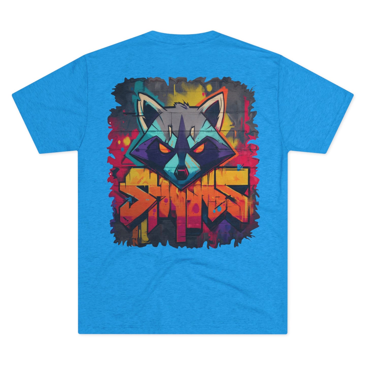 Raccoon Graffiti Tee | Raccoon Shirt | Urban Art Tee | Unique Graphic Tee | Pacific NW Gear Co