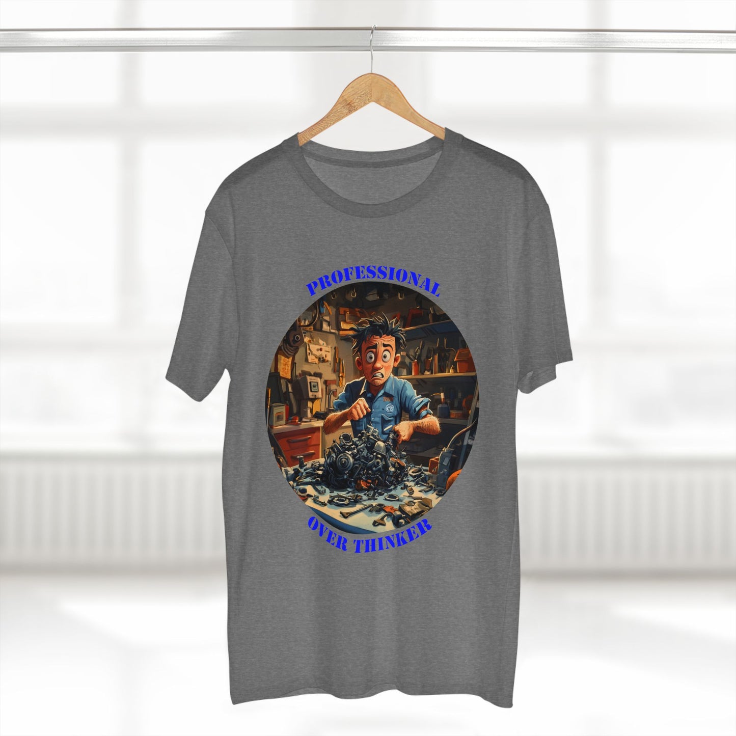 Professional Over Thinker Tee | Funny Quote Shirt | Gift for Thinker | Unique Humor Tee | Sarcastic t-shirt | PNW Gear Co