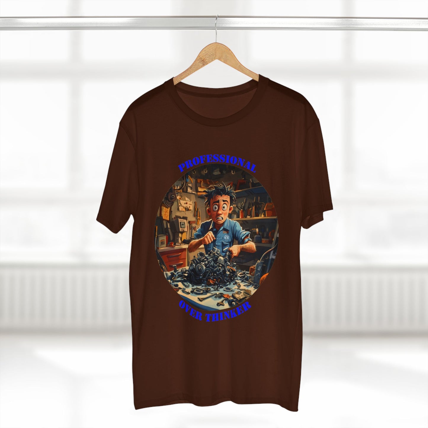 Professional Over Thinker Tee | Funny Quote Shirt | Gift for Thinker | Unique Humor Tee | Sarcastic t-shirt | PNW Gear Co