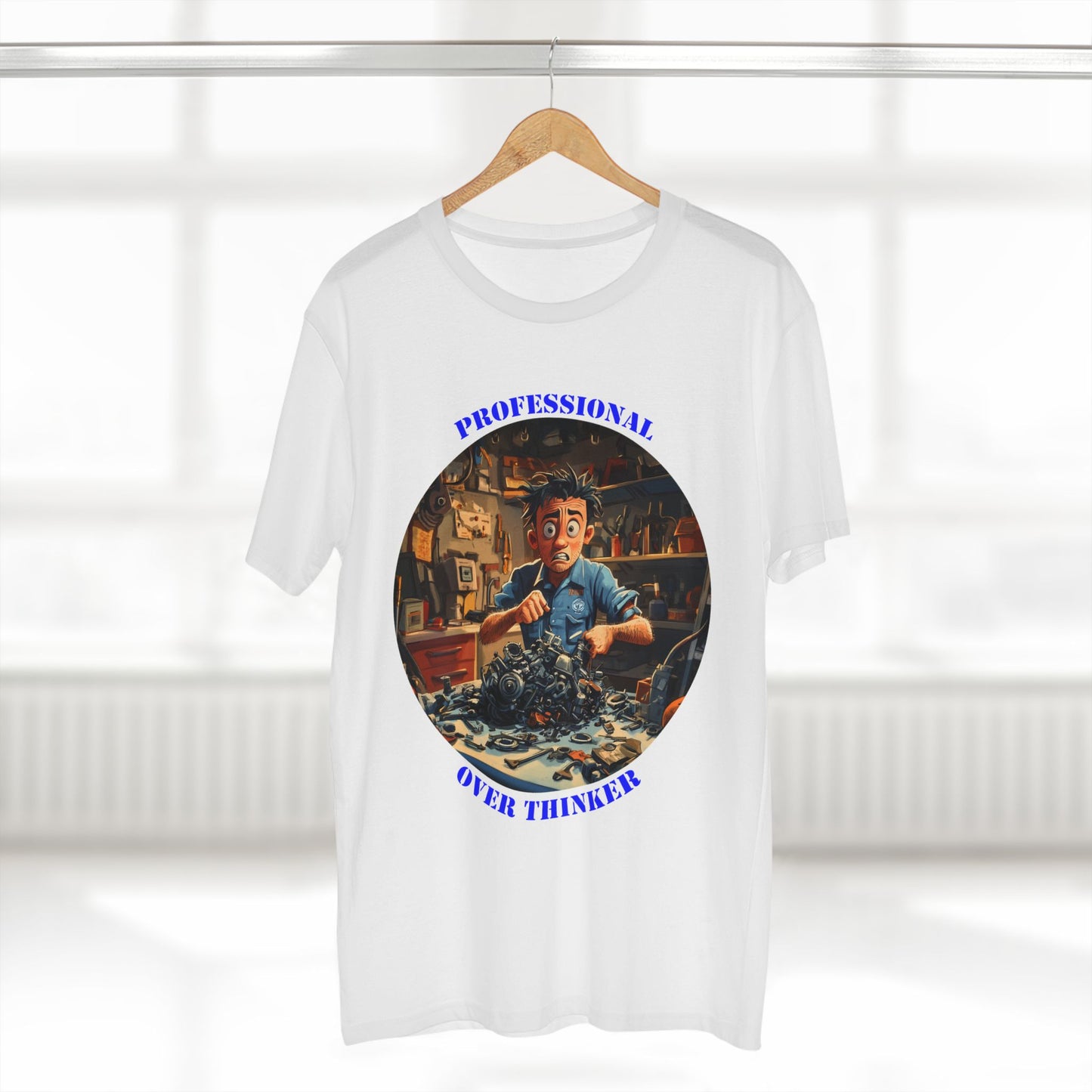 Professional Over Thinker Tee | Funny Quote Shirt | Gift for Thinker | Unique Humor Tee | Sarcastic t-shirt | PNW Gear Co