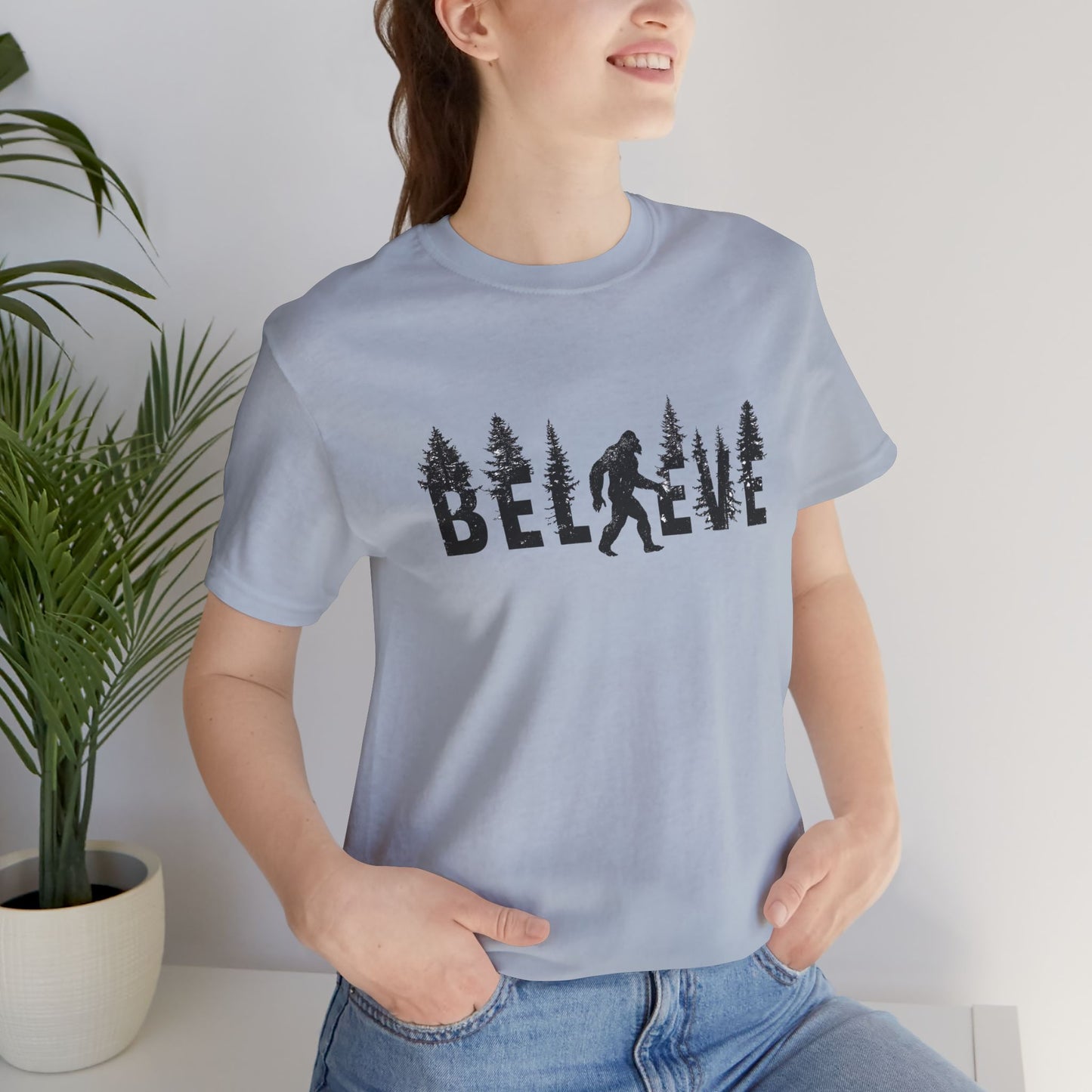 Bigfoot Believer Tee | PNW Cryptid Shirt | Mythical Creature Wear | Adventure Gift | Nature Lover Gift | Pacific NW Gear