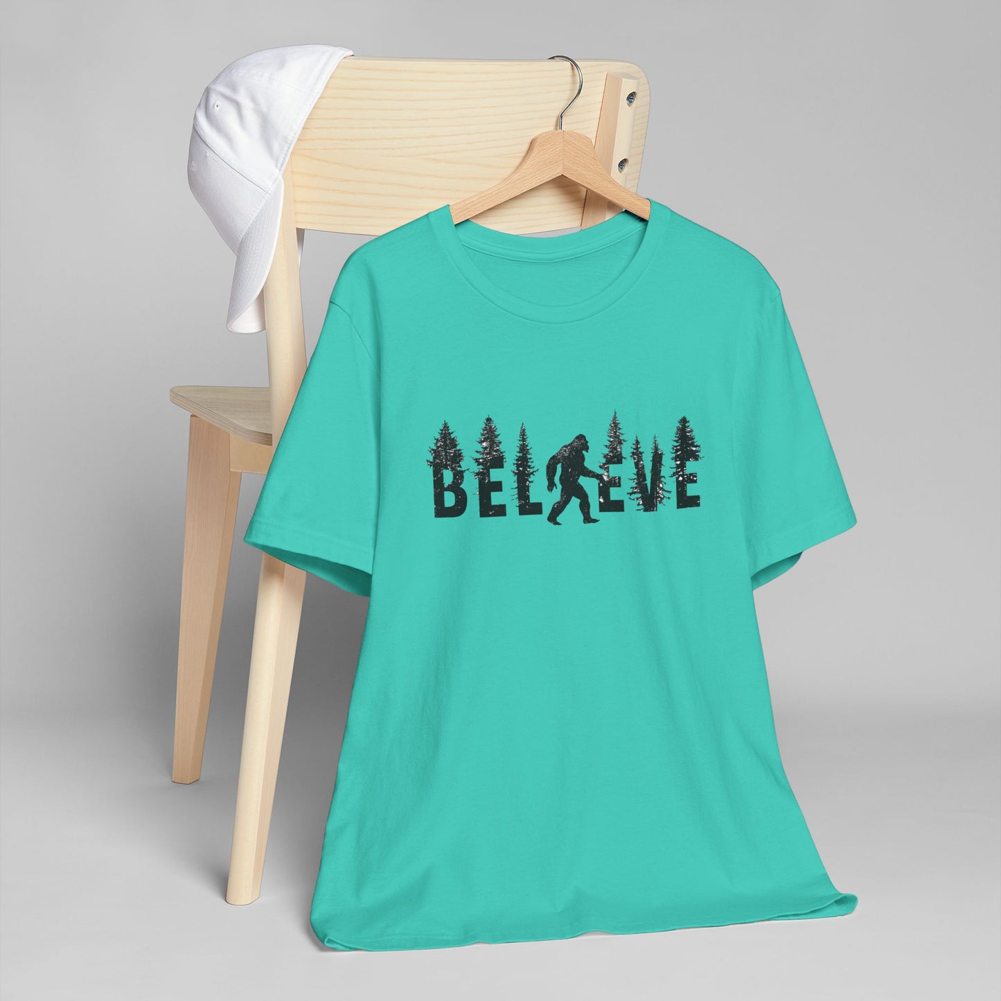 Bigfoot Believer Tee | PNW Cryptid Shirt | Mythical Creature Wear | Adventure Gift | Nature Lover Gift | Pacific NW Gear