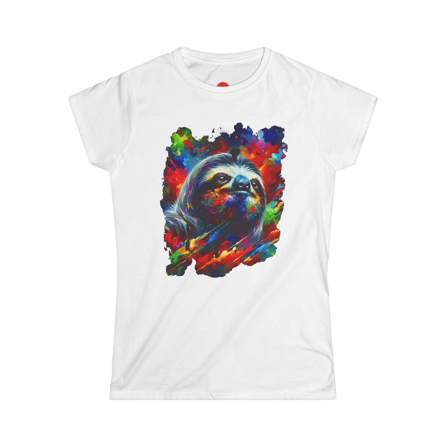 Slothst In Thought Tee | Cute Sloth Graphic | The Thinker Sloth | Women's Art Tee | Unique Animal Gift | Pacific NW Gear Co