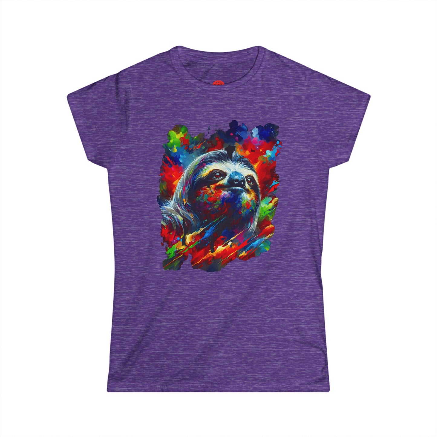 Slothst In Thought Tee | Cute Sloth Graphic | The Thinker Sloth | Women's Art Tee | Unique Animal Gift | Pacific NW Gear Co