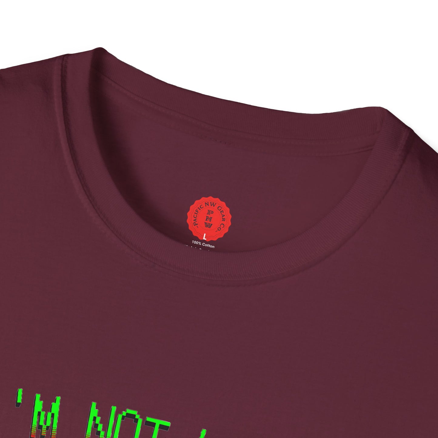 Lazy Bear Camp Tee | Funny Bear Shirt | I'm Not Lazy, I'm On Power Saving Mode! | Relaxed Fit Tee | Pacific NW Gear Co.