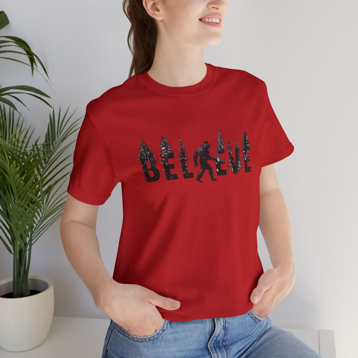 Bigfoot Believer Tee | PNW Cryptid Shirt | Mythical Creature Wear | Adventure Gift | Nature Lover Gift | Pacific NW Gear