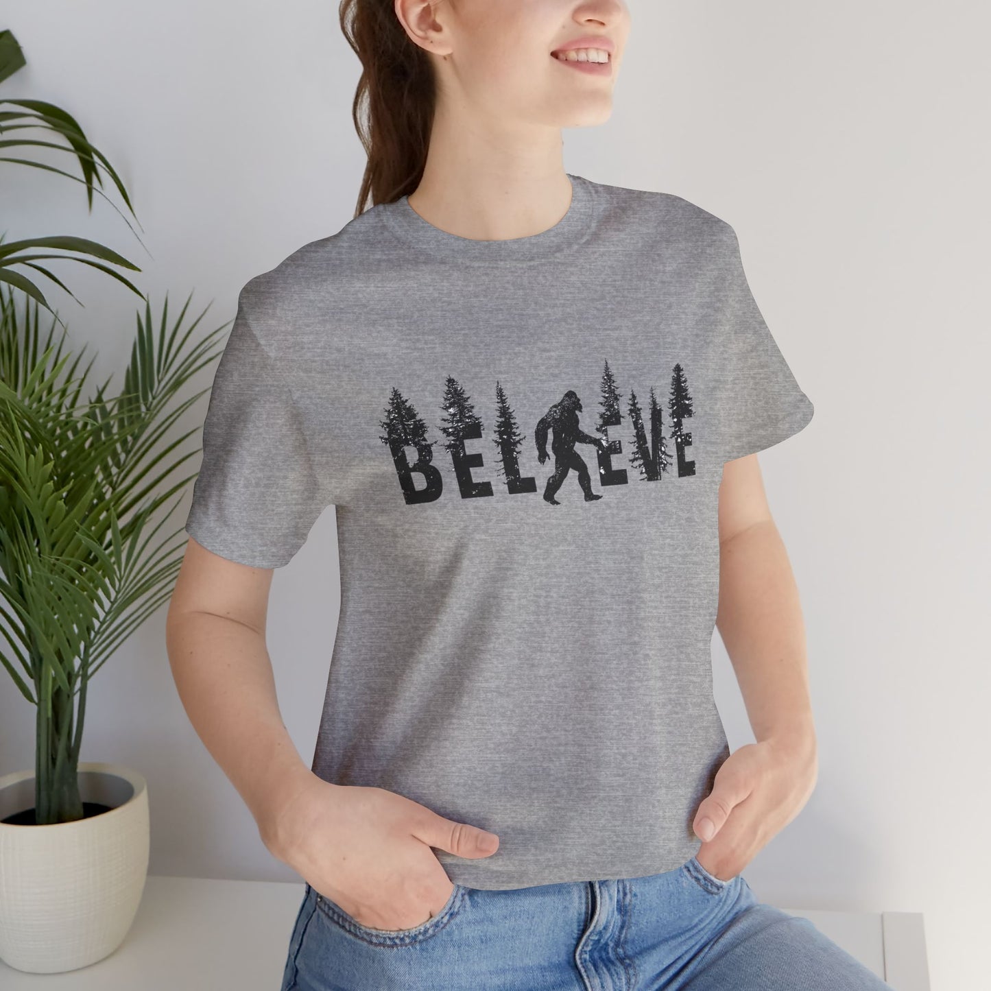 Bigfoot Believer Tee | PNW Cryptid Shirt | Mythical Creature Wear | Adventure Gift | Nature Lover Gift | Pacific NW Gear