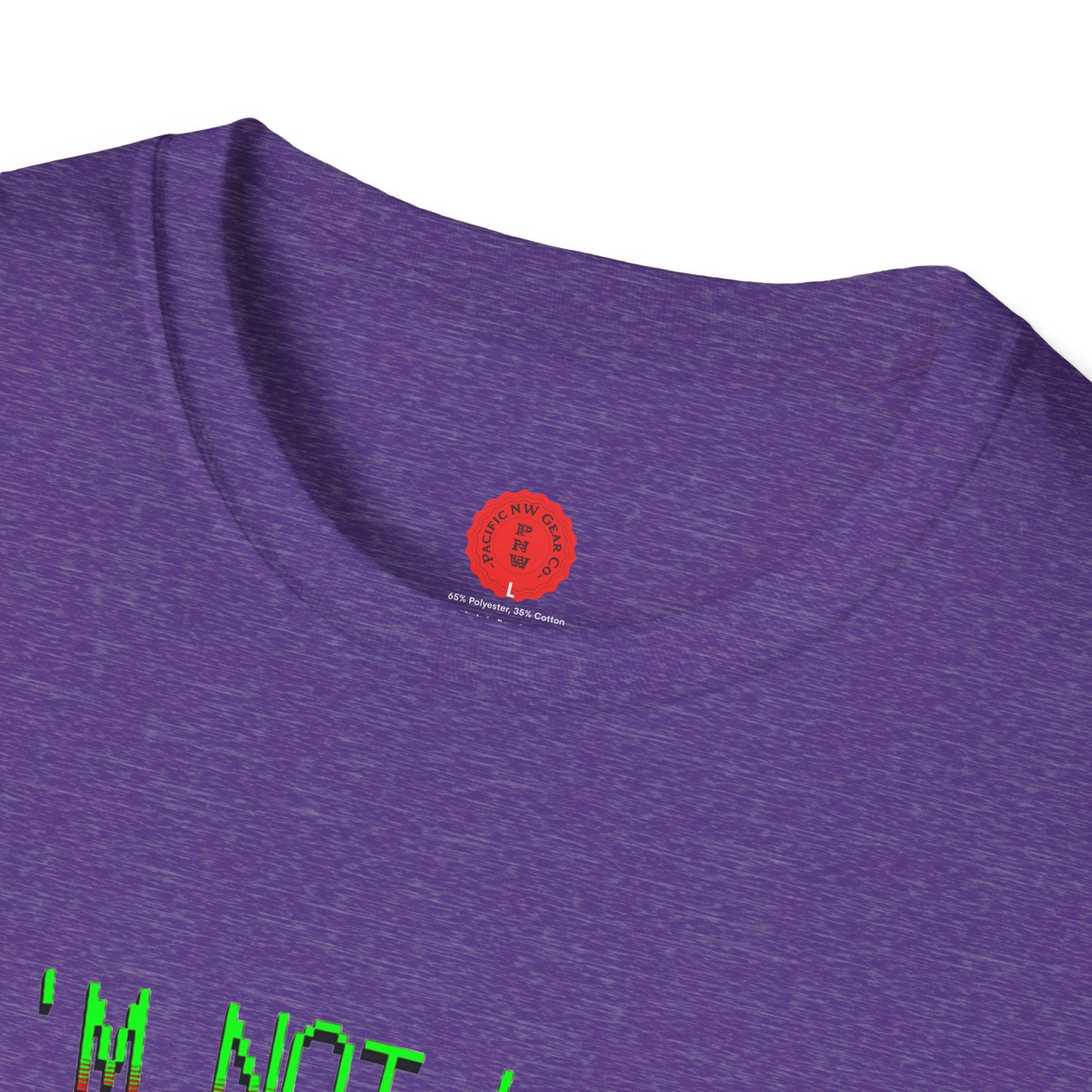 Lazy Bear Camp Tee | Funny Bear Shirt | I'm Not Lazy, I'm On Power Saving Mode! | Relaxed Fit Tee | Pacific NW Gear Co.