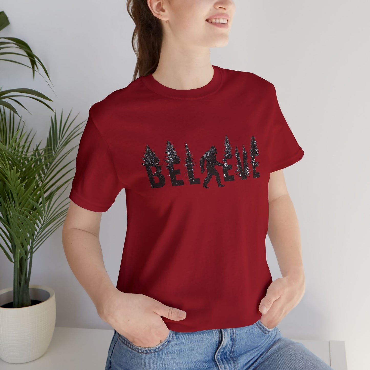 Bigfoot Believer Tee | PNW Cryptid Shirt | Mythical Creature Wear | Adventure Gift | Nature Lover Gift | Pacific NW Gear