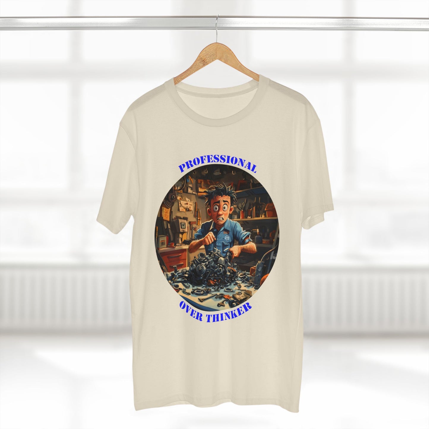 Professional Over Thinker Tee | Funny Quote Shirt | Gift for Thinker | Unique Humor Tee | Sarcastic t-shirt | PNW Gear Co