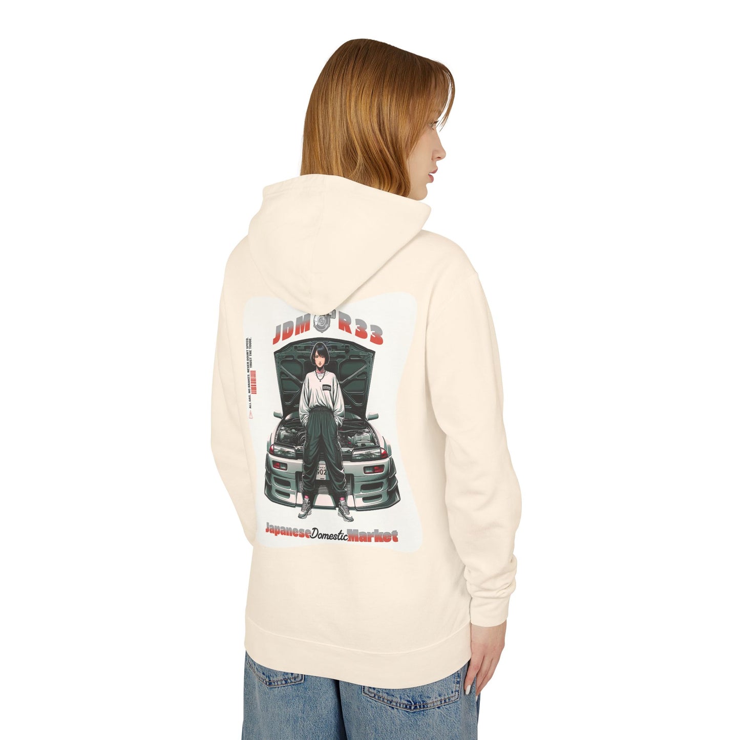 The JDM Club R33 Spec Hoodie | Japanese Style Gift | JDM Street Style Sweatshirt | Car Enthusiast Hoodie | Pacific NW Gear Co