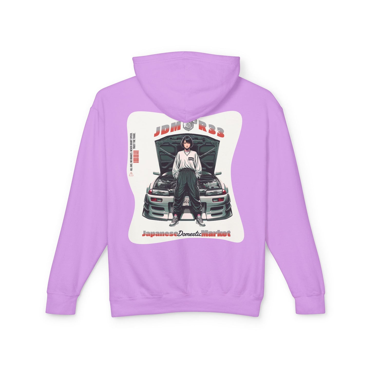 The JDM Club R33 Spec Hoodie | Japanese Style Gift | JDM Street Style Sweatshirt | Car Enthusiast Hoodie | Pacific NW Gear Co