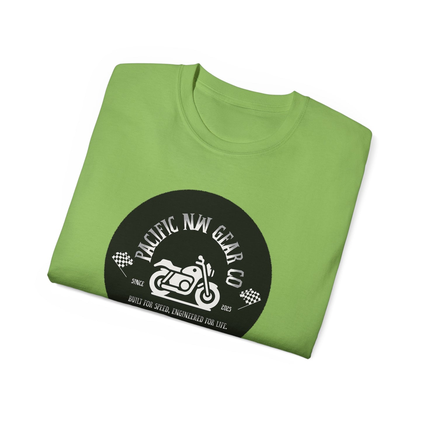 Pacific Racer Tee | Built For Speed Logo | Motorsports Gear Gift | Car Enthusiast Shirt | Pacific NW Gear Co