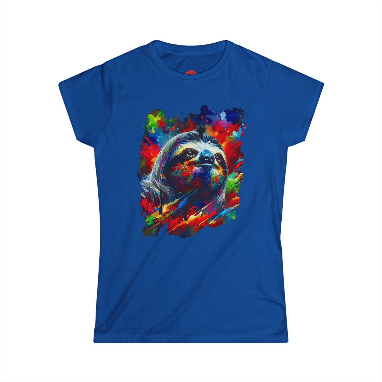 Slothst In Thought Tee | Cute Sloth Graphic | The Thinker Sloth | Women's Art Tee | Unique Animal Gift | Pacific NW Gear Co