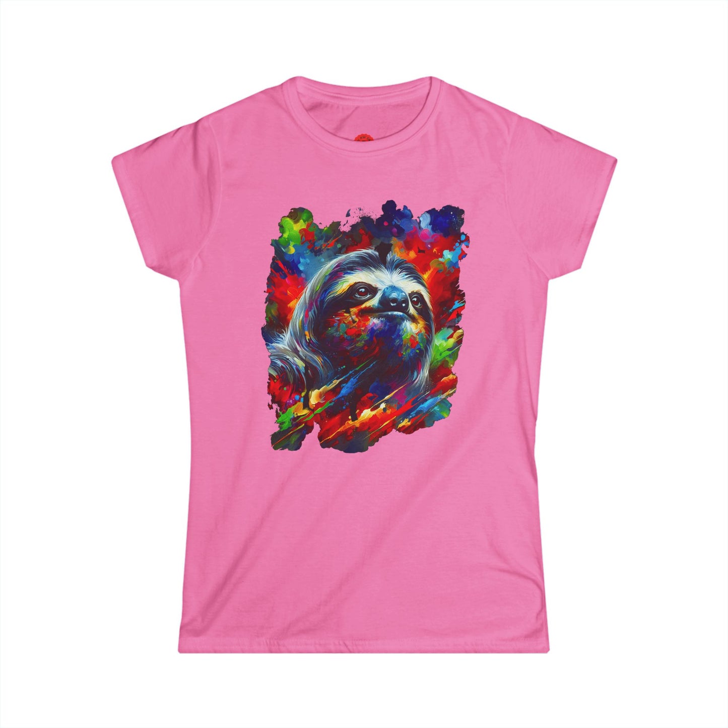 Slothst In Thought Tee | Cute Sloth Graphic | The Thinker Sloth | Women's Art Tee | Unique Animal Gift | Pacific NW Gear Co
