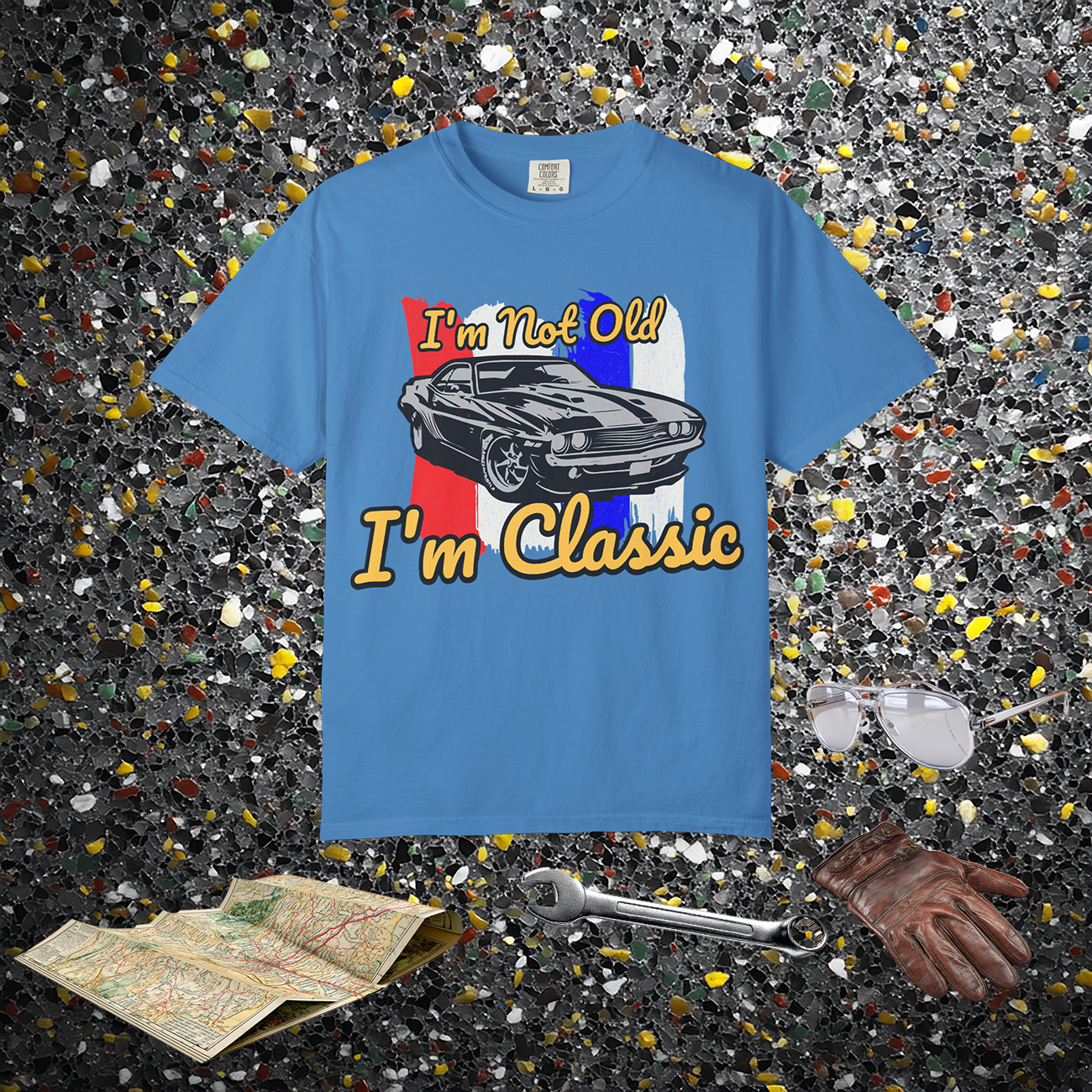 I'm Not Old I'm Classic Tee | Funny Retro Shirt | Muscle Car Tee | Automotive Classic | Pacific NW Gear Co