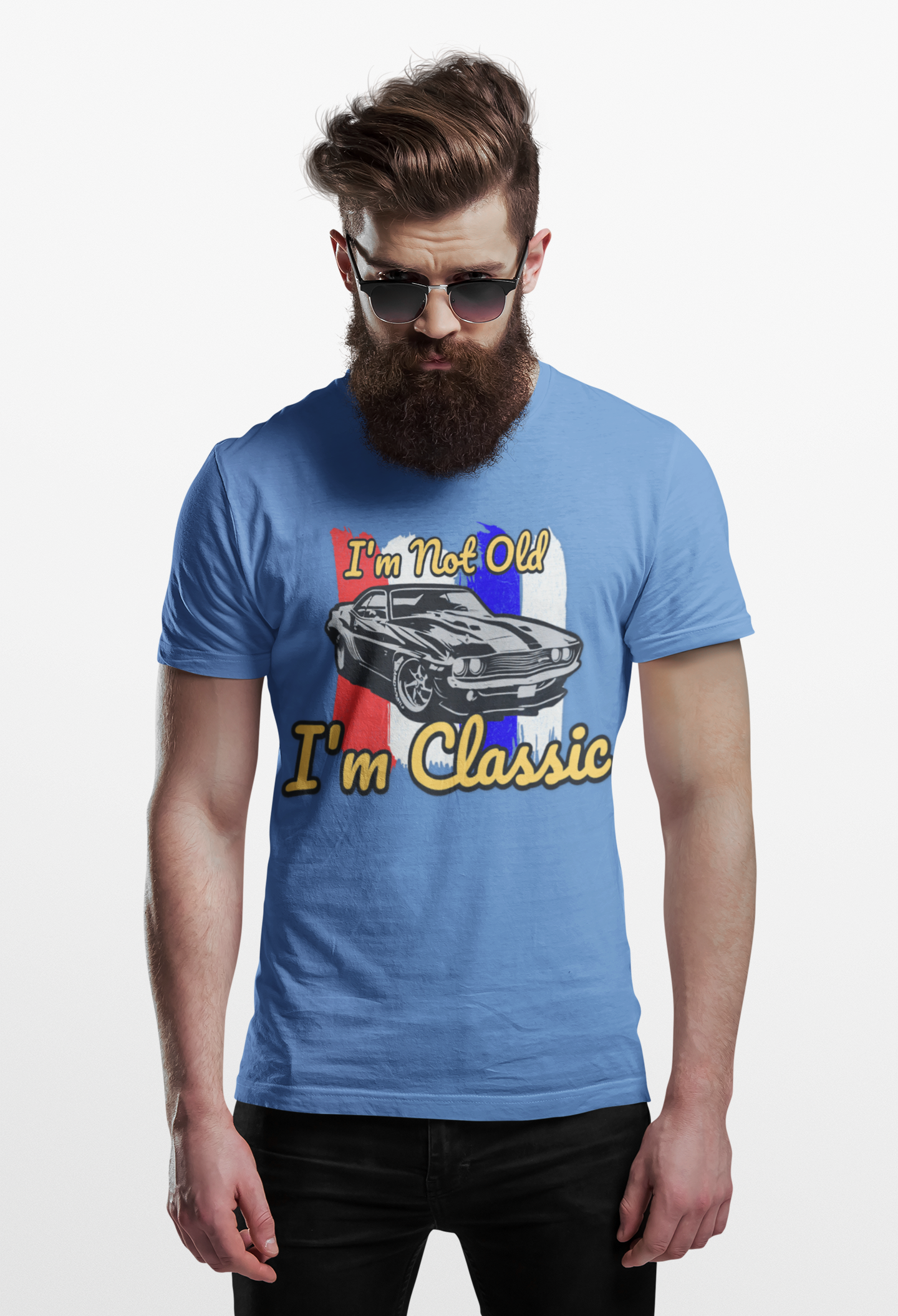 I'm Not Old I'm Classic Tee | Funny Retro Shirt | Muscle Car Tee | Automotive Classic | Pacific NW Gear Co