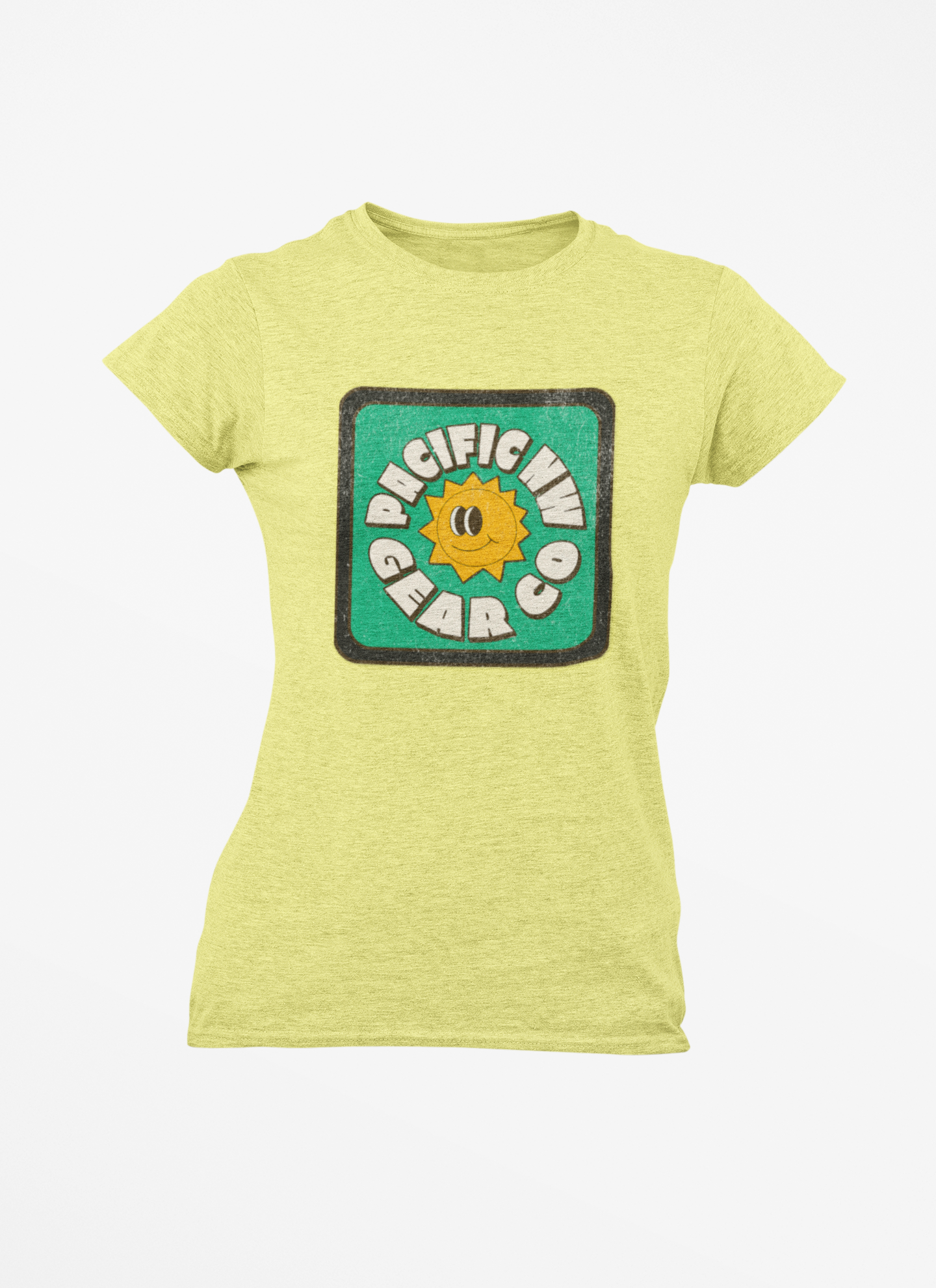 Retro Floral Tee | Women's Vintage Style Shirt | 70s Inspired Top | Sunshine Gift for Her | Pacific NW Gear Co