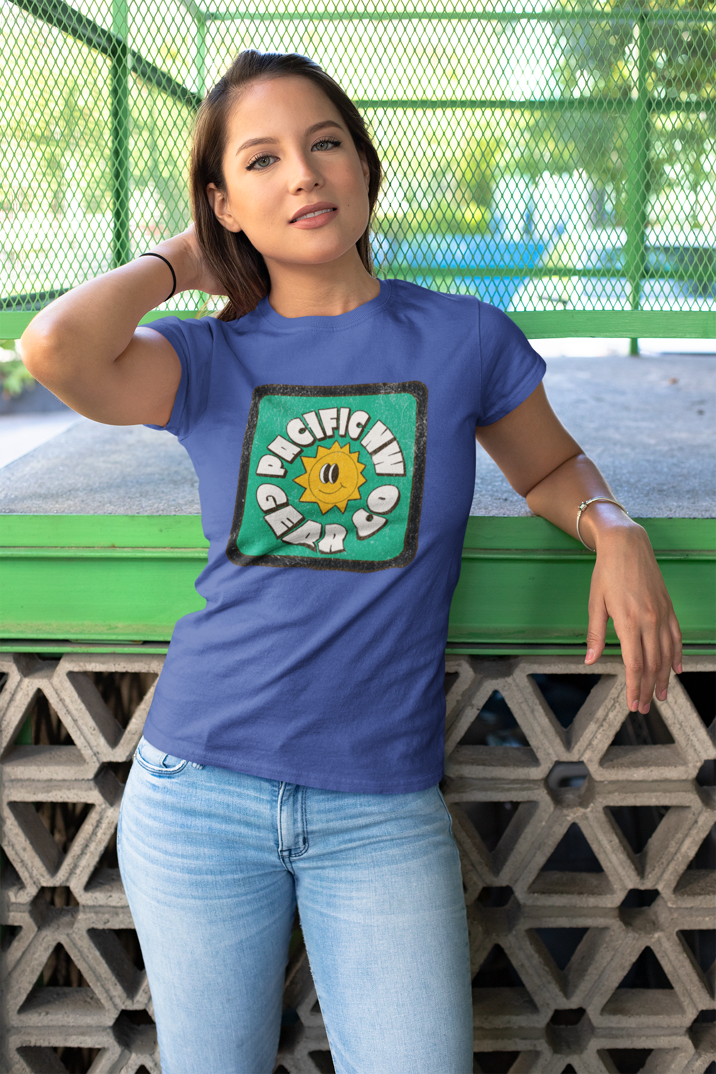 Retro Floral Tee | Women's Vintage Style Shirt | 70s Inspired Top | Sunshine Gift for Her | Pacific NW Gear Co
