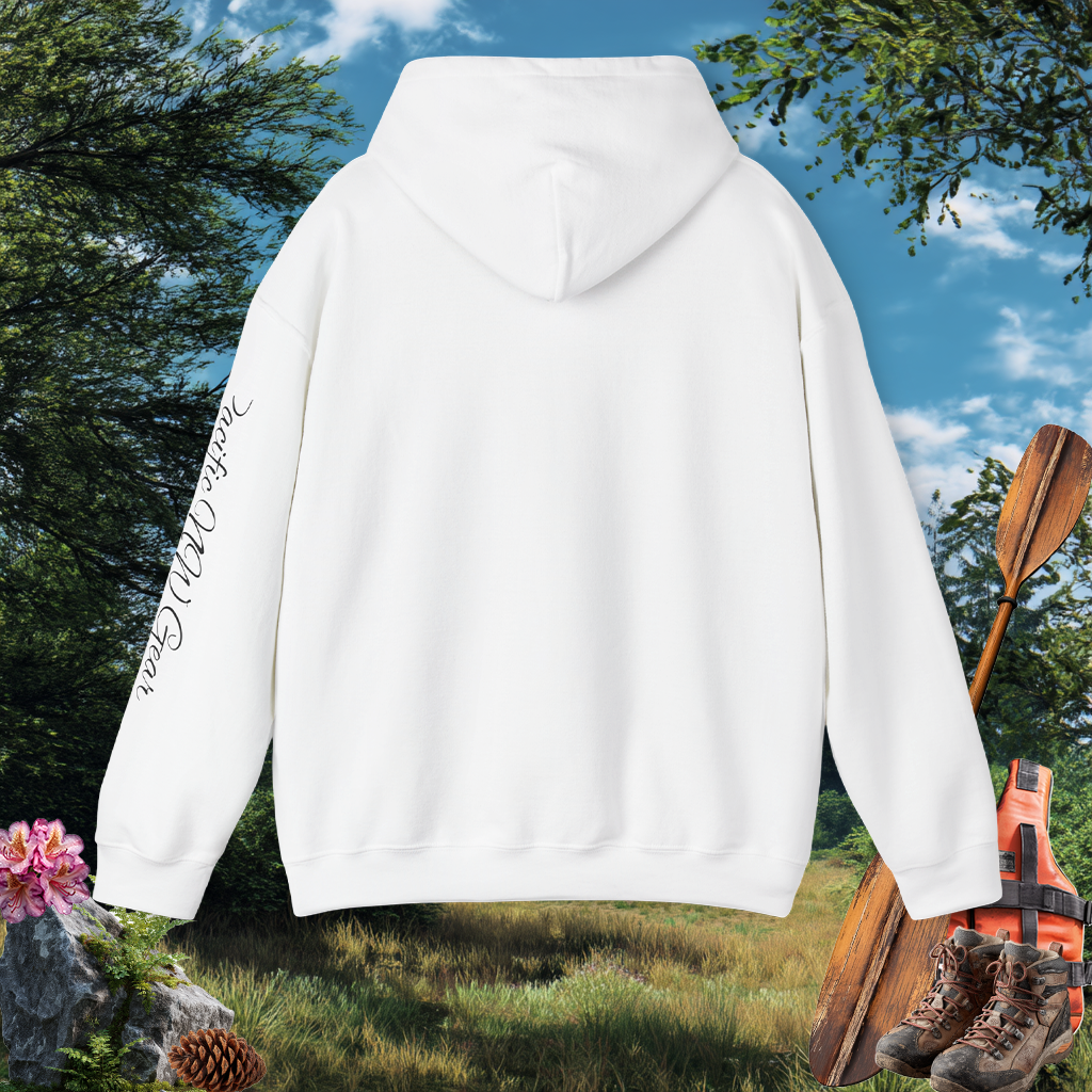 Pacy The Kayaker! | Pacific NW Otter Sweater | Outdoor Adventure Hoodie | Nature Design | Pacific NW Gear Co