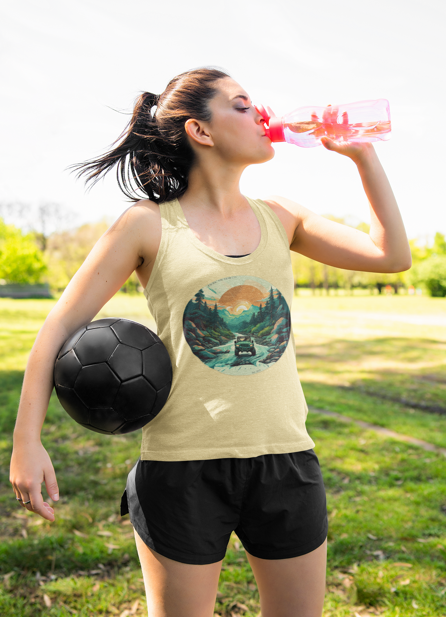 River Bend Tank | PNW Off-Road Adventure Top | Eco-Friendly Unisex Tank Top | Pacific NW Gear Co