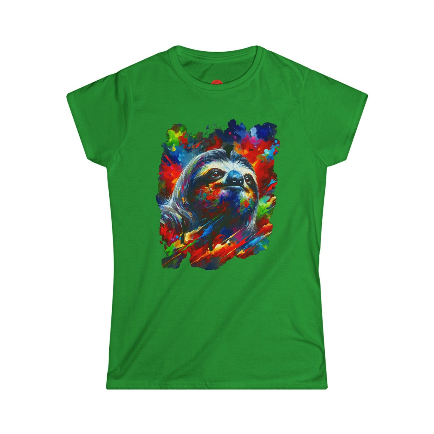 Slothst In Thought Tee | Cute Sloth Graphic | The Thinker Sloth | Women's Art Tee | Unique Animal Gift | Pacific NW Gear Co