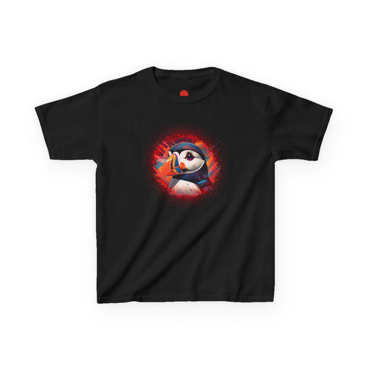 Puffin Kids Tee | Vibrant Animal Shirt | Cute Puffin Graphic | Children's T-Shirt | Pacific NW Gear Co.