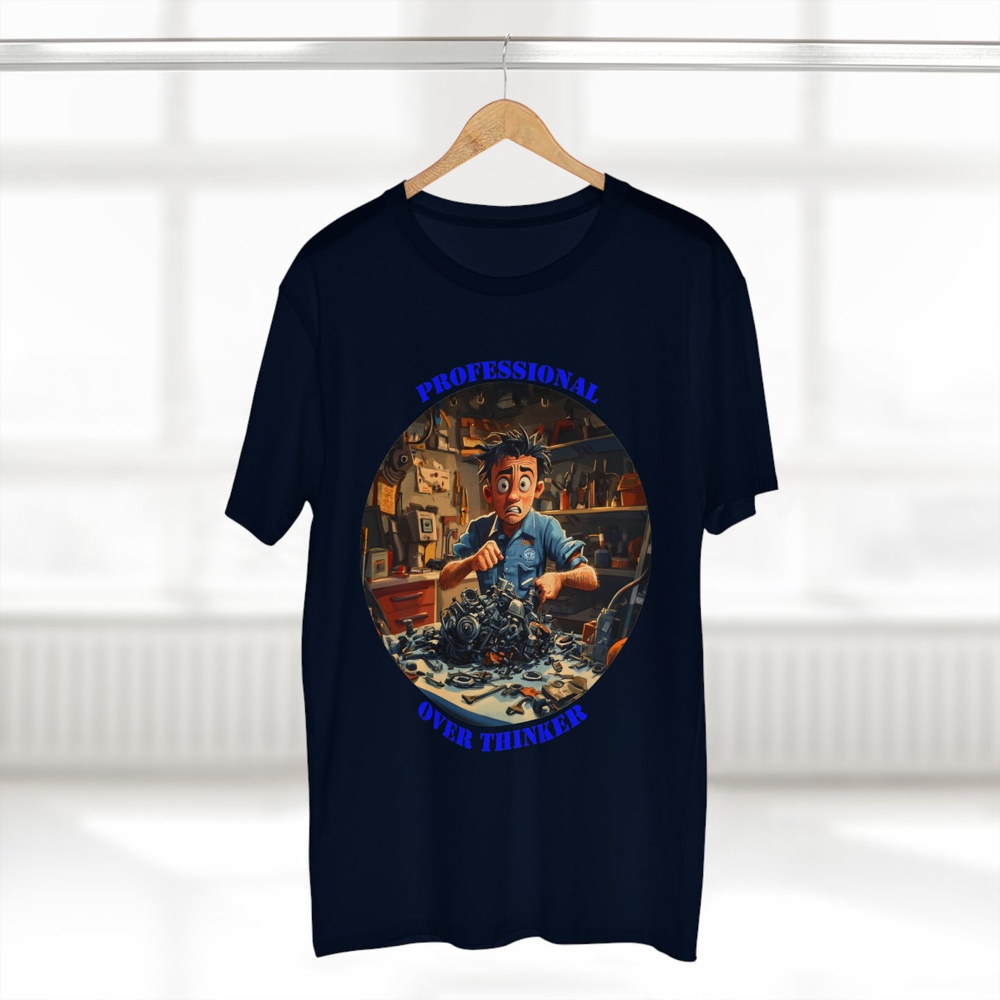 Professional Over Thinker Tee | Funny Quote Shirt | Gift for Thinker | Unique Humor Tee | Sarcastic t-shirt | PNW Gear Co