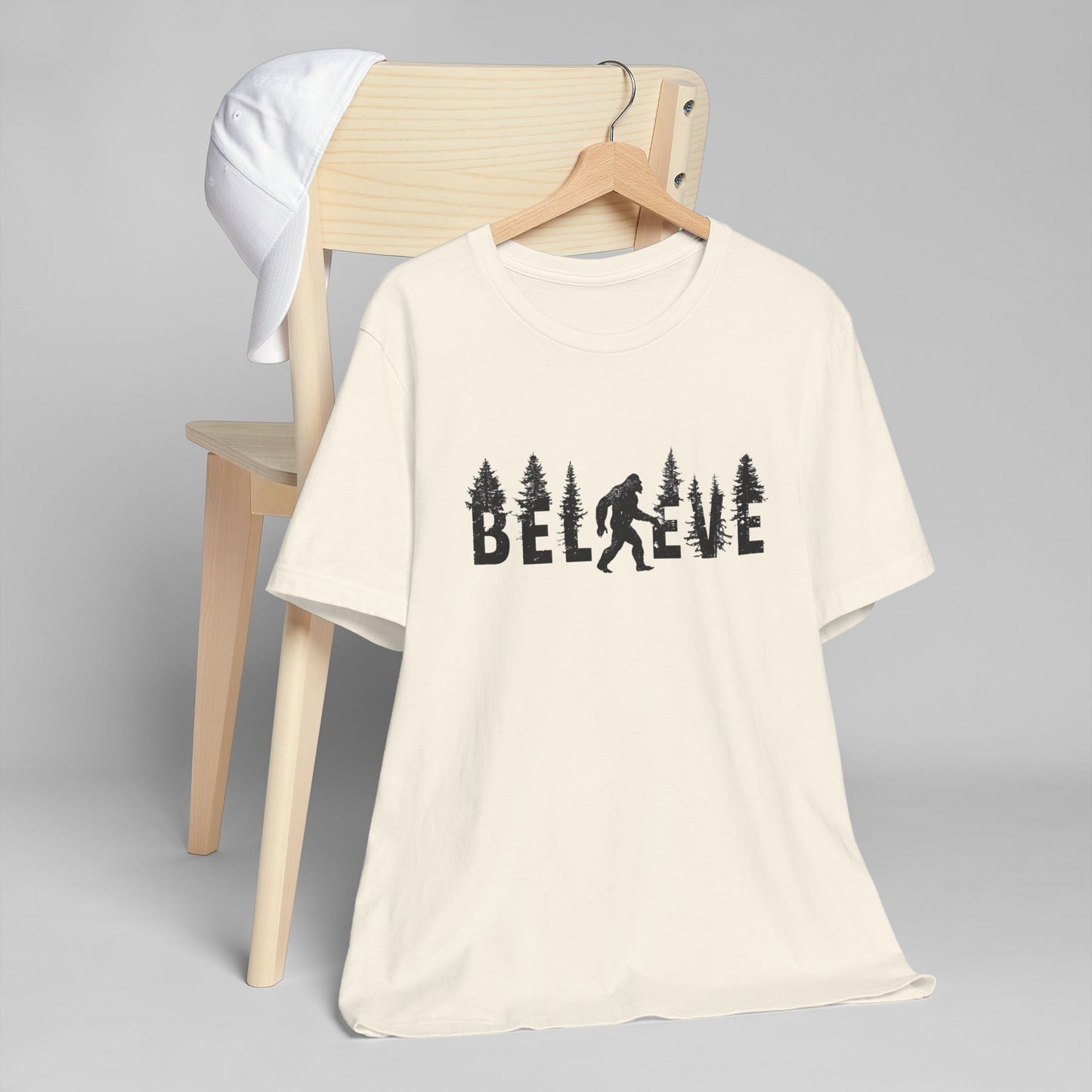 Bigfoot Believer Tee | PNW Cryptid Shirt | Mythical Creature Wear | Adventure Gift | Nature Lover Gift | Pacific NW Gear