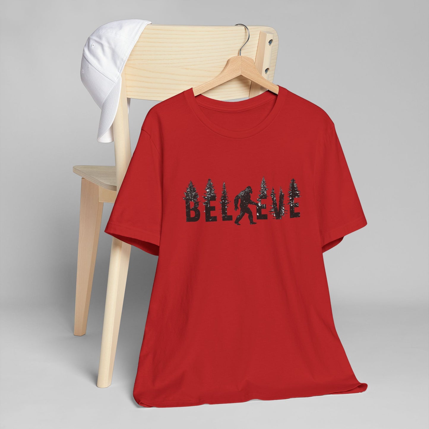 Bigfoot Believer Tee | PNW Cryptid Shirt | Mythical Creature Wear | Adventure Gift | Nature Lover Gift | Pacific NW Gear