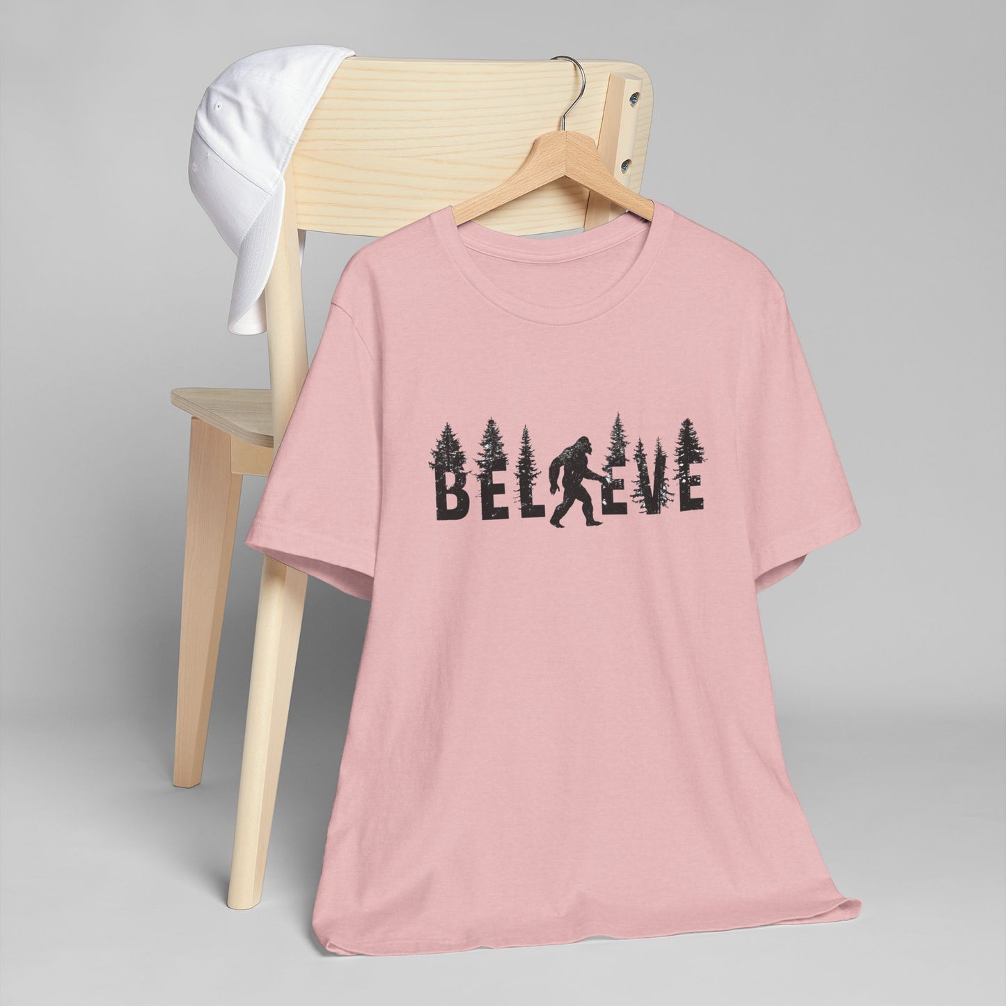 Bigfoot Believer Tee | PNW Cryptid Shirt | Mythical Creature Wear | Adventure Gift | Nature Lover Gift | Pacific NW Gear