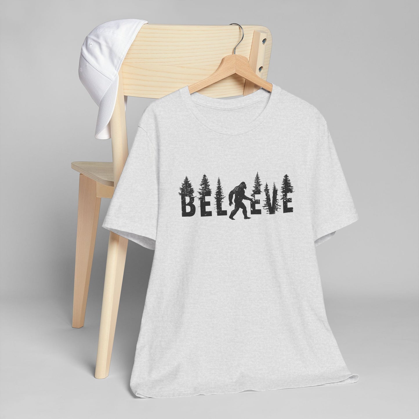 Bigfoot Believer Tee | PNW Cryptid Shirt | Mythical Creature Wear | Adventure Gift | Nature Lover Gift | Pacific NW Gear