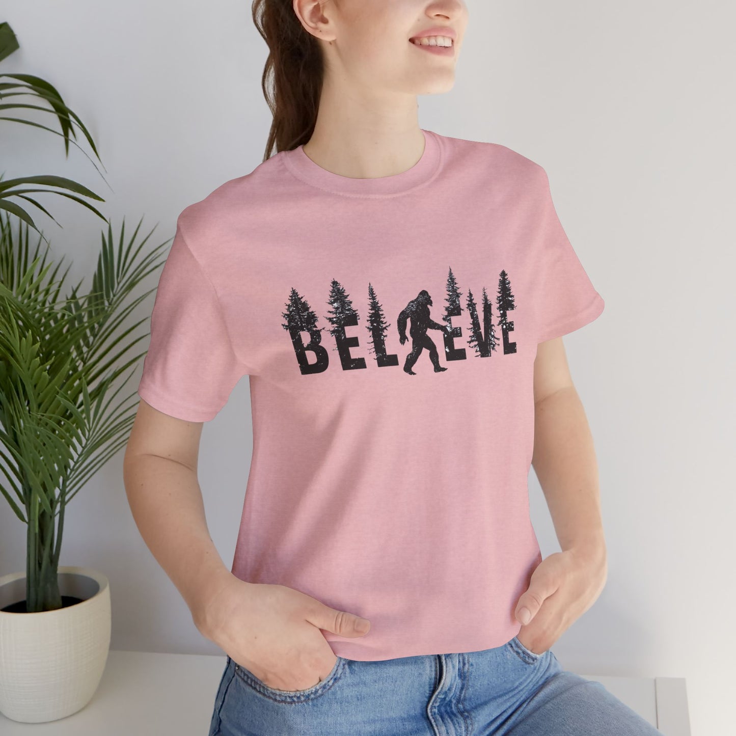 Bigfoot Believer Tee | PNW Cryptid Shirt | Mythical Creature Wear | Adventure Gift | Nature Lover Gift | Pacific NW Gear