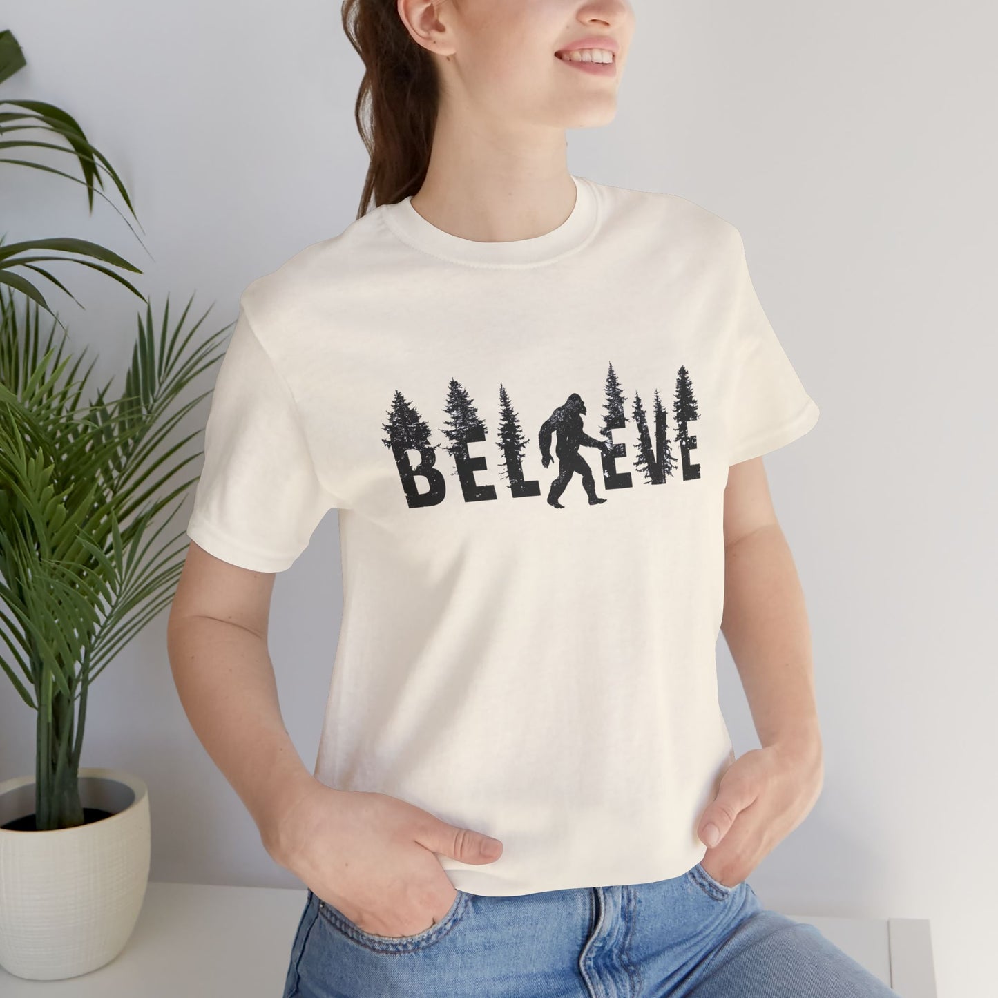 Bigfoot Believer Tee | PNW Cryptid Shirt | Mythical Creature Wear | Adventure Gift | Nature Lover Gift | Pacific NW Gear