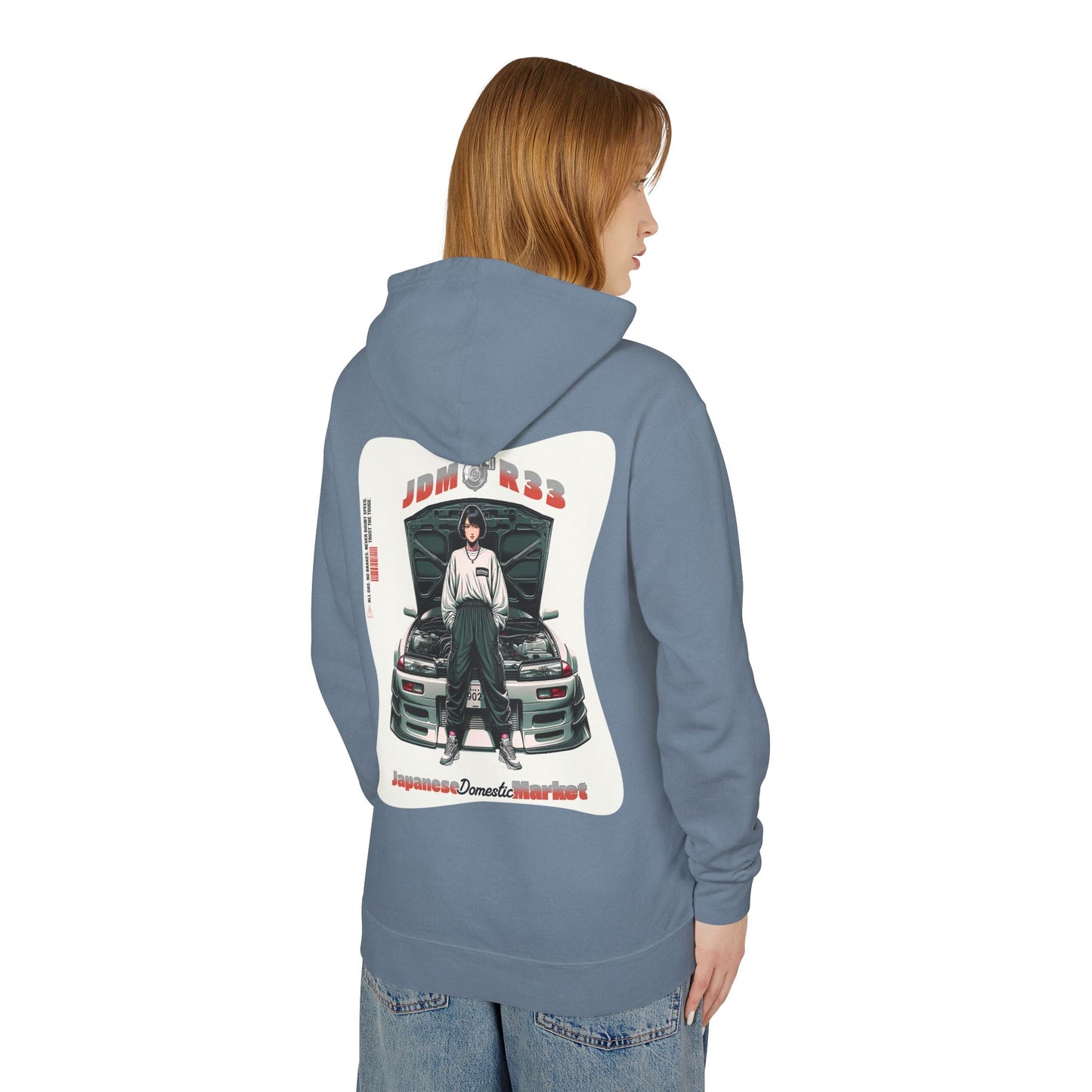 The JDM Club R33 Spec Hoodie | Japanese Style Gift | JDM Street Style Sweatshirt | Car Enthusiast Hoodie | Pacific NW Gear Co