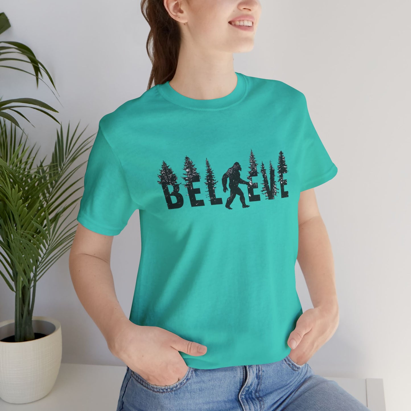 Bigfoot Believer Tee | PNW Cryptid Shirt | Mythical Creature Wear | Adventure Gift | Nature Lover Gift | Pacific NW Gear