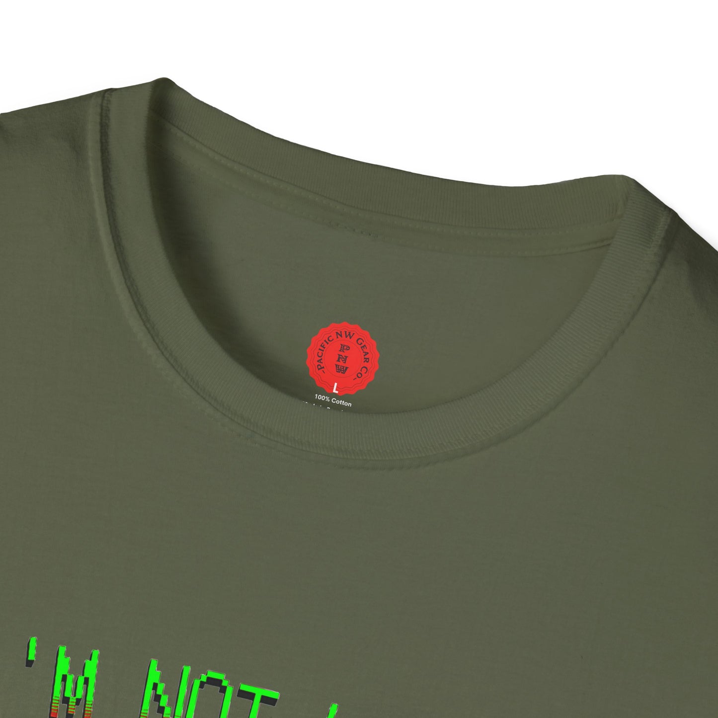 Lazy Bear Camp Tee | Funny Bear Shirt | I'm Not Lazy, I'm On Power Saving Mode! | Relaxed Fit Tee | Pacific NW Gear Co.