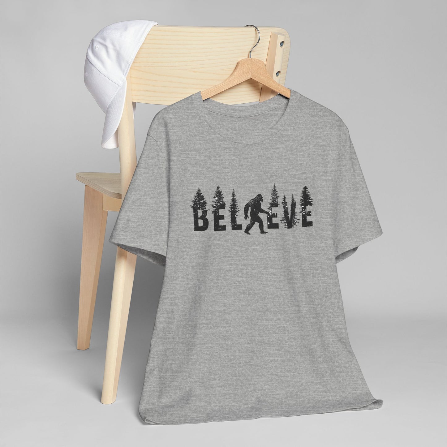 Bigfoot Believer Tee | PNW Cryptid Shirt | Mythical Creature Wear | Adventure Gift | Nature Lover Gift | Pacific NW Gear
