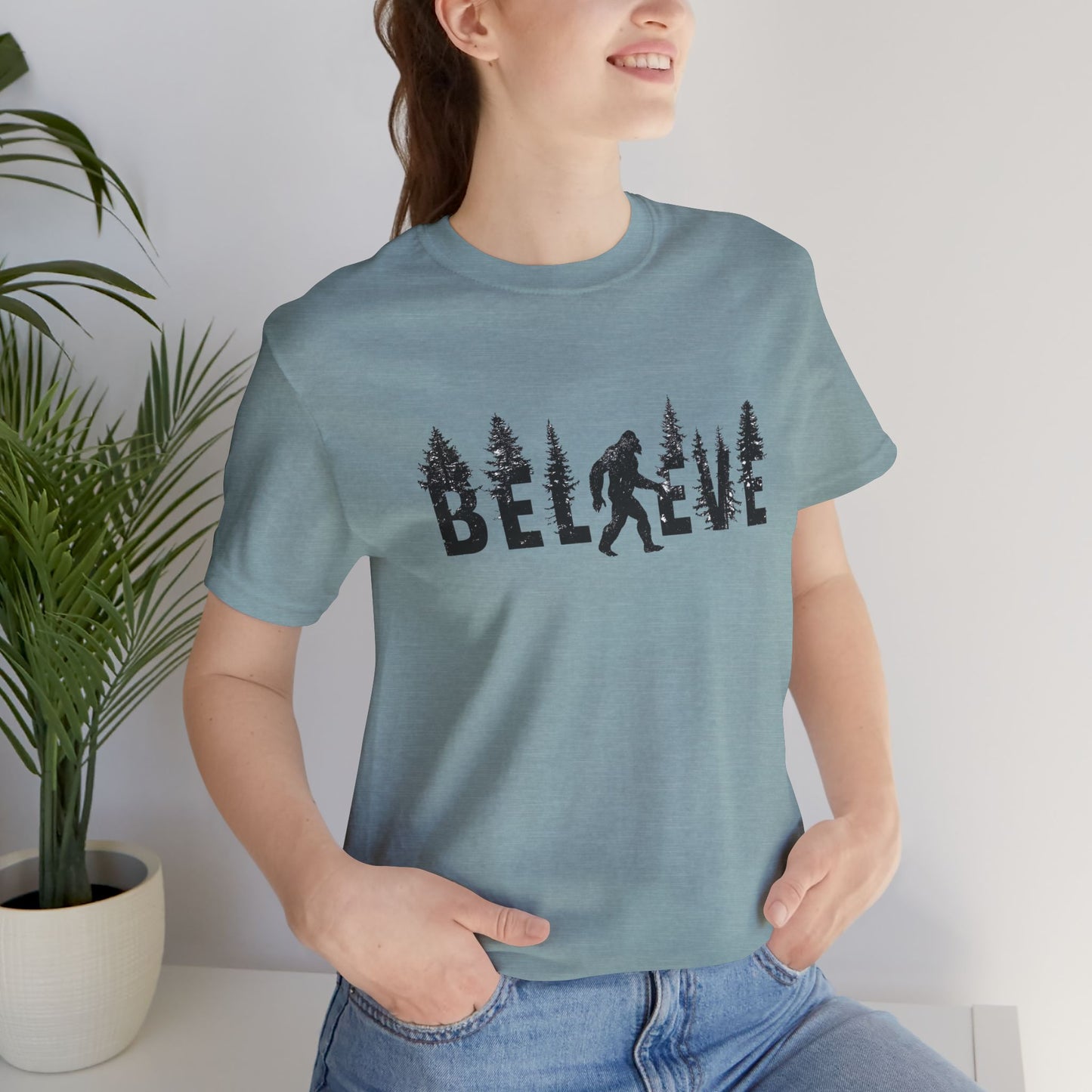 Bigfoot Believer Tee | PNW Cryptid Shirt | Mythical Creature Wear | Adventure Gift | Nature Lover Gift | Pacific NW Gear