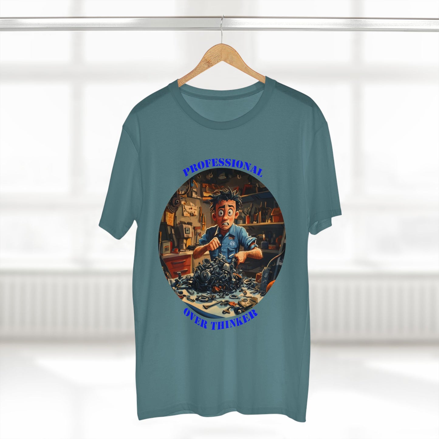 Professional Over Thinker Tee | Funny Quote Shirt | Gift for Thinker | Unique Humor Tee | Sarcastic t-shirt | PNW Gear Co