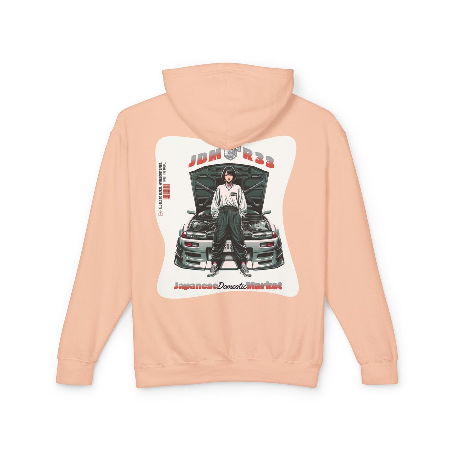 The JDM Club R33 Spec Hoodie | Japanese Style Gift | JDM Street Style Sweatshirt | Car Enthusiast Hoodie | Pacific NW Gear Co