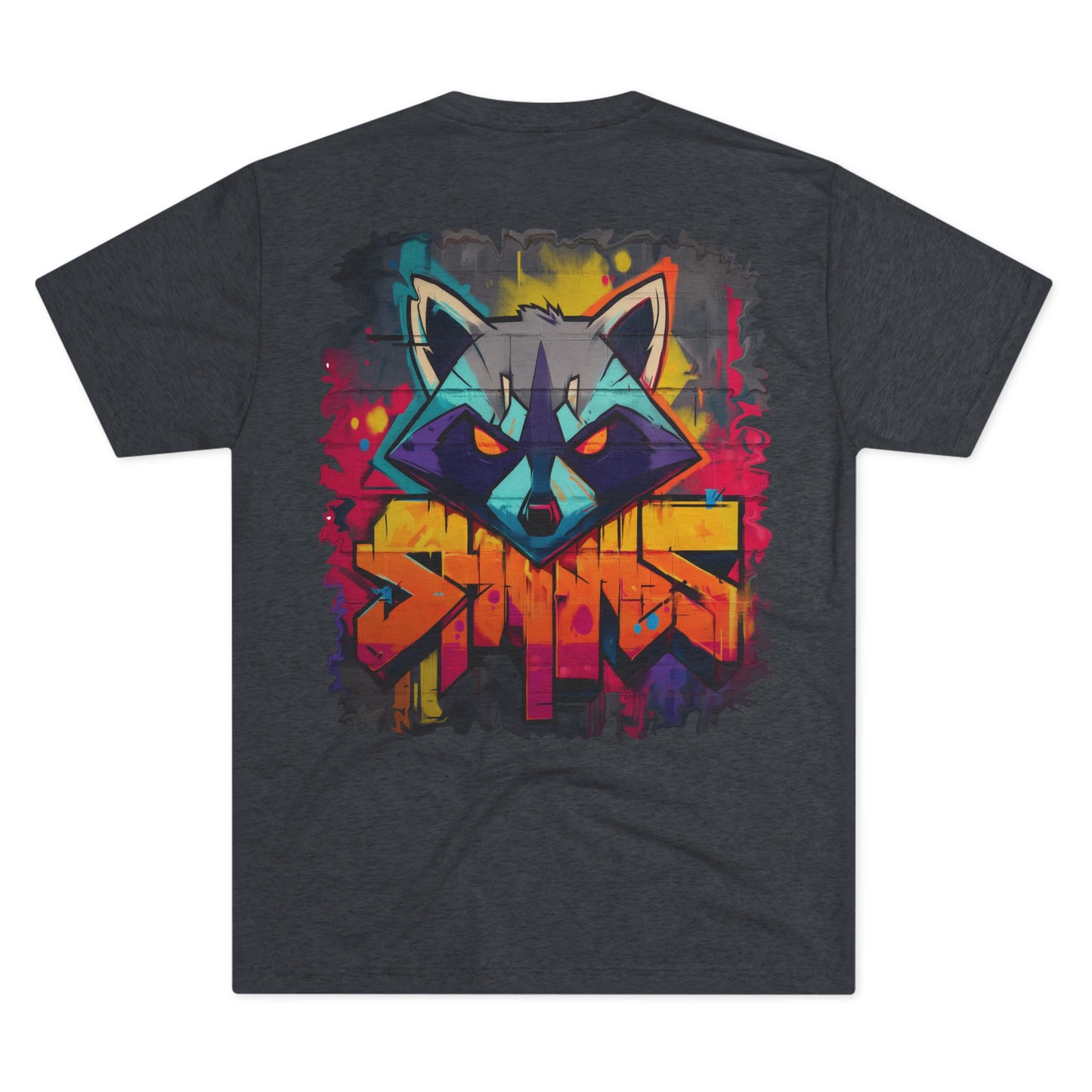 Raccoon Graffiti Tee | Raccoon Shirt | Urban Art Tee | Unique Graphic Tee | Pacific NW Gear Co