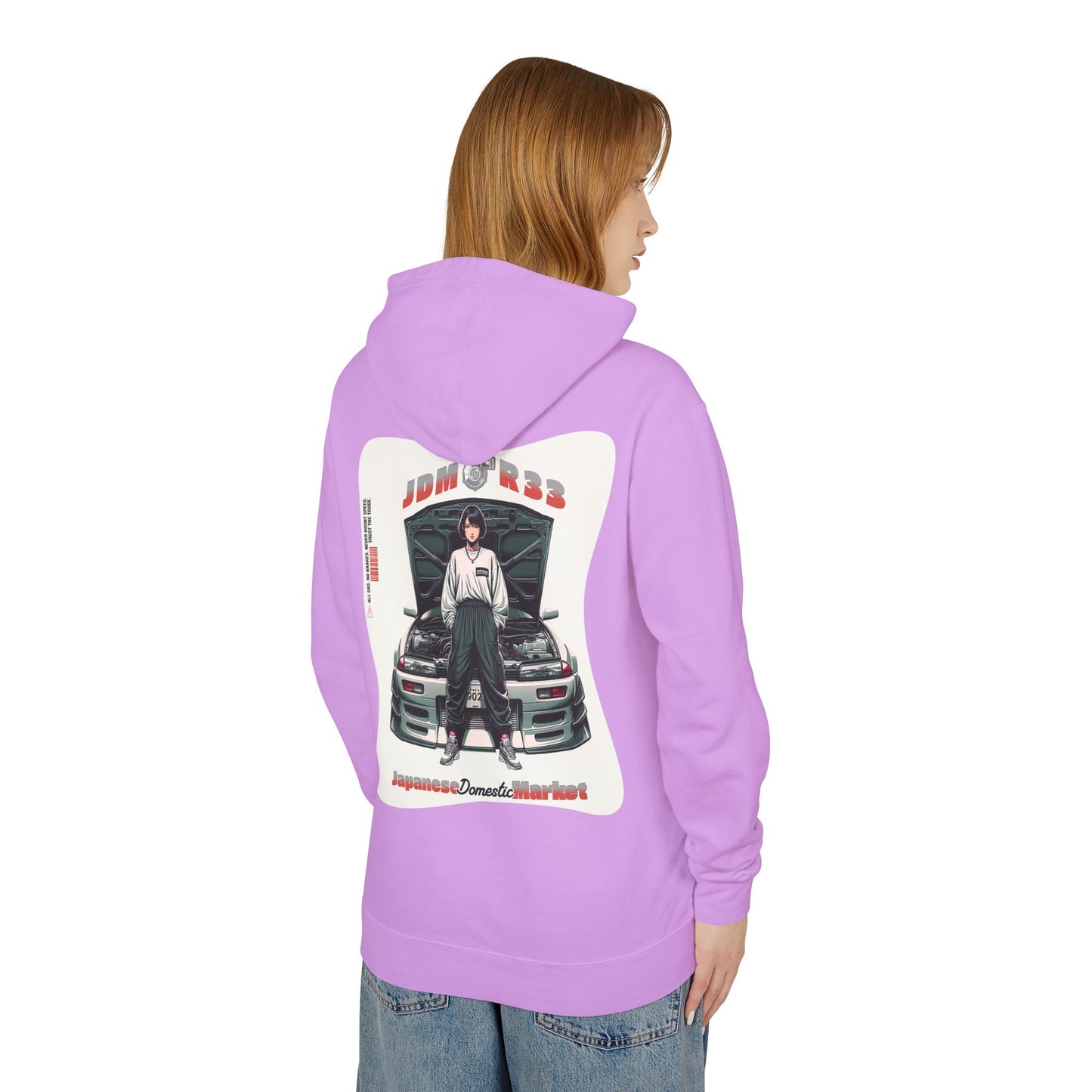 The JDM Club R33 Spec Hoodie | Japanese Style Gift | JDM Street Style Sweatshirt | Car Enthusiast Hoodie | Pacific NW Gear Co