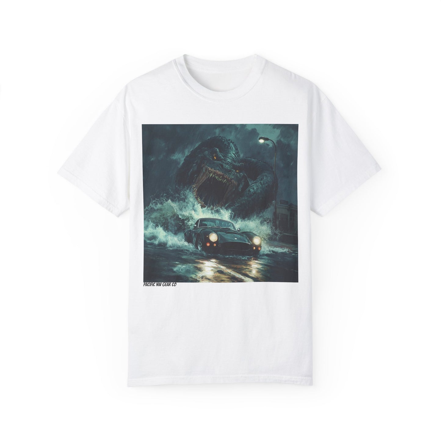 Pacific Kraken Attack Tee | Pacific NW Gear Co | Monster Style 1
