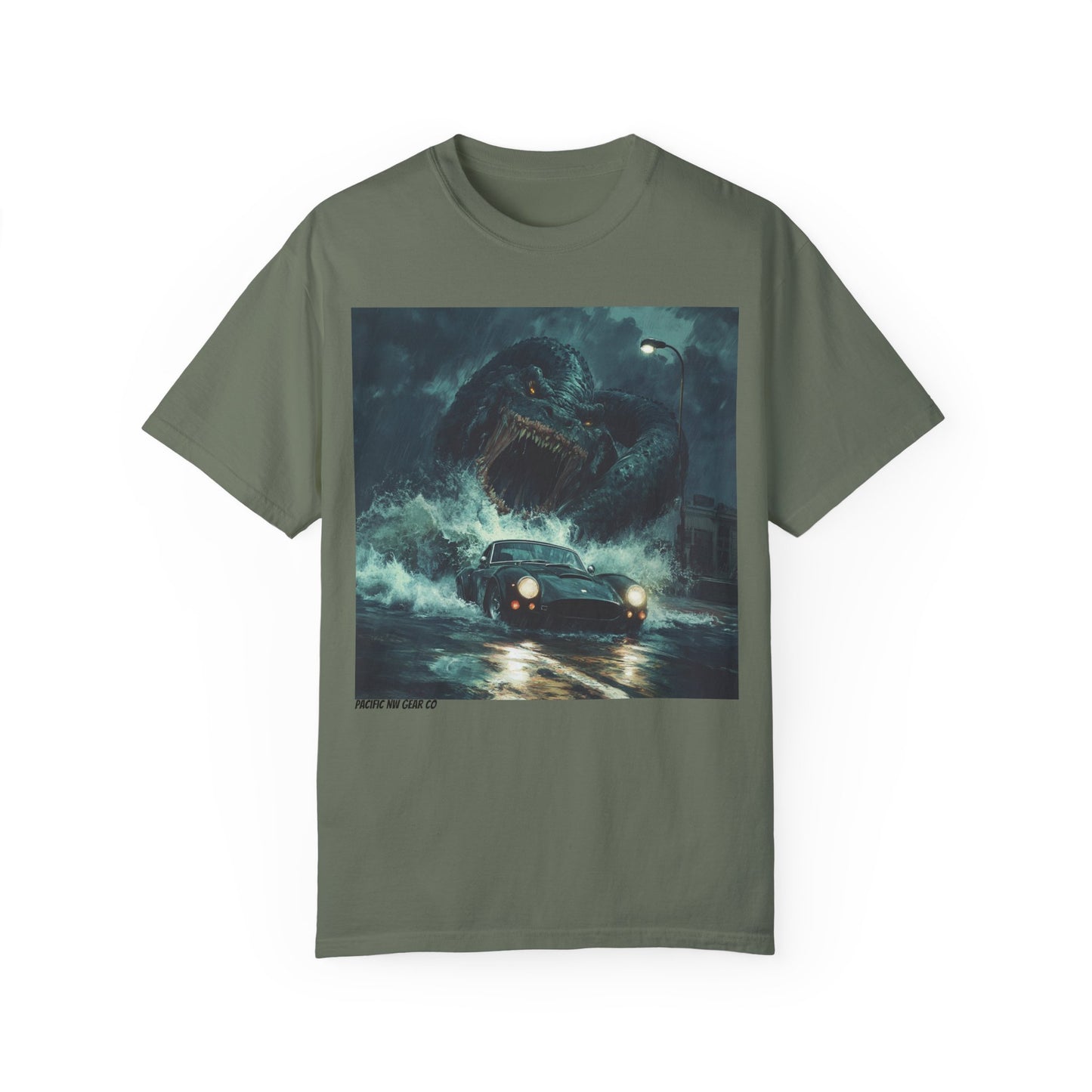 Pacific Kraken Attack Tee | Pacific NW Gear Co | Monster Style 1