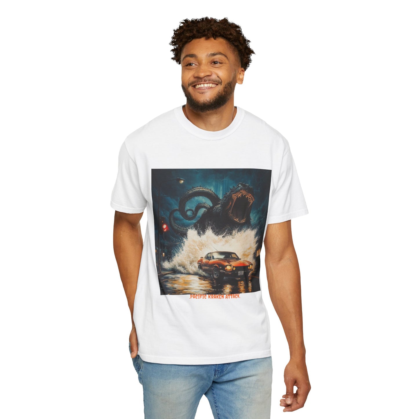 Pacific Kraken Attack Tee | Pacific NW Gear Co | Monster Style 2