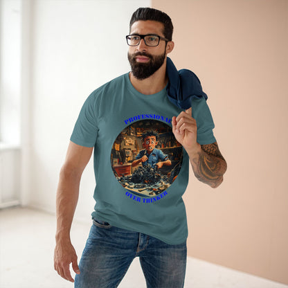 Professional Over Thinker Tee | Funny Quote Shirt | Gift for Thinker | Unique Humor Tee | Sarcastic t-shirt | PNW Gear Co