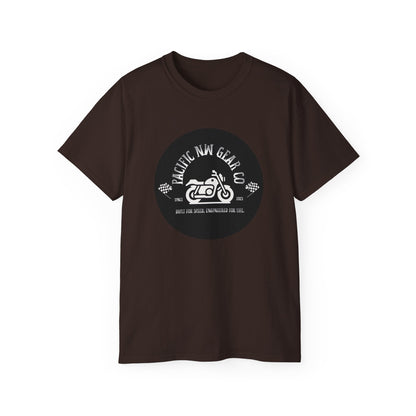 Pacific Racer Tee | Built For Speed Logo | Motorsports Gear Gift | Car Enthusiast Shirt | Pacific NW Gear Co