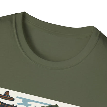 Pacific Adventure Tee | Retro Camping Shirt | Travel Tee | Outdoor Graphic Tee | Pacific NW Gear Co.