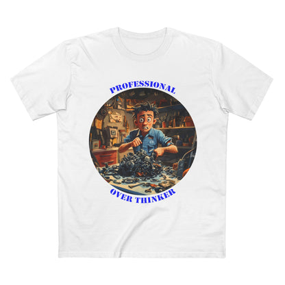 Professional Over Thinker Tee | Funny Quote Shirt | Gift for Thinker | Unique Humor Tee | Sarcastic t-shirt | PNW Gear Co